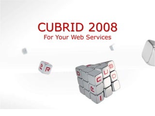 CUBRID 2008 For Your Web Services 