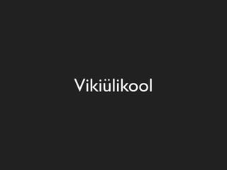 Vikiülikool
 