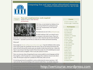http://oercourse.wordpress.com
 