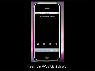 noch ein WebKit-Beispiel
 