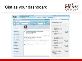 Gist as your dashboard 