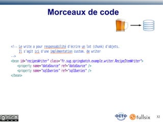 Morceaux de code

32

 