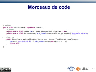 Morceaux de code

44

 