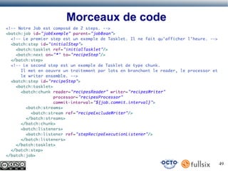 Morceaux de code

49

 