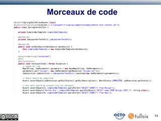 Morceaux de code

54

 