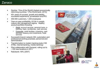 Can be applied to many products (accounts, loans, offers, discounts, etc.)