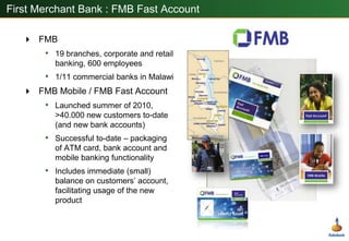 Can be done via SMS, WAP, USSD or apps