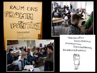 möchte, dass Gemeinden nicht nur eine Botschaft haben, sondern sie mit ihrer gesamten Praxis verkörpern sollten 