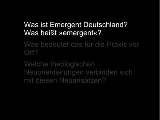 Was bedeutet das für die Praxis vor Ort? 