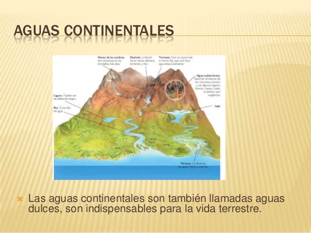 Oceanos y aguas continentales