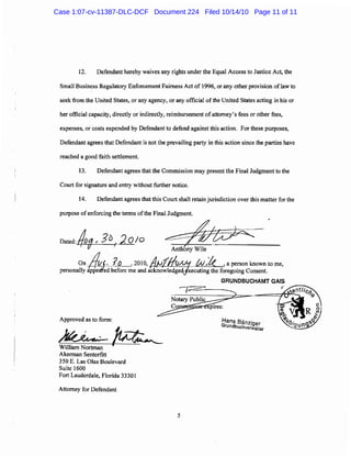 Case 1:07-cv-11387-DLC-DCF Document 224 Filed 10/14/10 Page 11 of 11
 