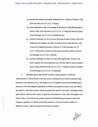 Case 1:07-cv-11387-DLC-DCF Document 224 Filed 10/14/10 Page 8 of 11
 