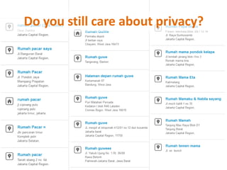 Do you still care about privacy?