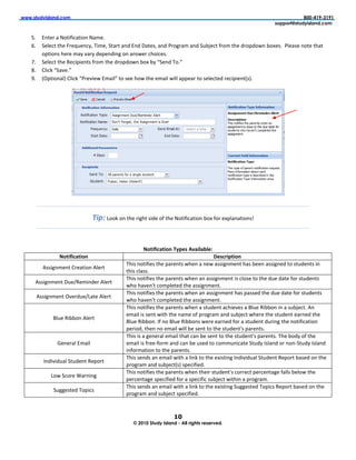 !!!"#$%&'(#)*+&",-.!        !          !        !         !         !         !               !!!!!!!!!!!!!!!!!!!!!!!!!!!!!!   !               !        !!!!!!!!!!/00123415343666666666666666666
6       6        6          6          6        6         6         6         666666666666666666666666            6            666666666666666666#%77-8$9#$%&'(#)*+&",-.6


    M#     :1.%(!"!]3.797&".731!]"<%#!
    R#     -%8%&.!.'%!a(%Y/%1&BV!$7<%V!-."(.!"10!:10!A".%*V!"10!6(3+("<!"10!-/,@%&.!9(3<!.'%!0(3=03H1!,3X%*#!!68%"*%!13.%!.'".!
           3=.731*!'%(%!<"B!C"(B!0%=%1071+!31!"1*H%(!&'37&%*#!
    N#                                                               !
    O#                   !
    S#                                                                    .3!*%8%&.%0!(%&7=7%1.D*G#!




                                                                                                                                                   !
                                                                                                                                                                             !
                                                                                                                                                                             !
                                                                                                                                                                             !
                                  "#$%'>33F!31!.'%!(7+'.!*70%!39!.'%!]3.797&".731!,3X!93(!%X=8"1".731*g'                                                                     !
                                                                                                                                                                             !
                                                                                                                                                                             !
                                                                        !
                                                         T7#B8B.*#B7+!,&F-(!;A*B)*6)-R!
                  T7#B8B.*#B7+!                                                        X-(.0BF#B7+!
                                                $'7*!13.797%*!.'%!="(%1.*!H'%1!"!1%H!"**7+1<%1.!'"*!,%%1!"**7+1%0!.3!*./0%1.*!71!
           ?**7+1<%1.!4(%".731!?8%(.!
                                                .'7*!&8"**#!
                                                $'7*!13.797%*!.'%!="(%1.*!H'%1!"1!"**7+1<%1.!7*!&83*%!.3!.'%!0/%!0".%!93(!*./0%1.*!
     ?**7+1<%1.!A/%c5%<710%(!?8%(.!
                                                H'3!'"C%1i.!&3<=8%.%0!.'%!"**7+1<%1.#!
                                                $'7*!13.797%*!.'%!="(%1.*!H'%1!"1!"**7+1<%1.!'"*!="**%0!.'%!0/%!0".%!93(!*./0%1.*!
         ?**7+1<%1.!UC%(0/%c>".%!?8%(.!
                                                H'3!'"C%1i.!&3<=8%.%0!.'%!"**7+1<%1.#!
                                                $'7*!13.797%*!.'%!="(%1.*!H'%1!"!*./0%1.!"&'7%C%*!"!E8/%!57,,31!71!"!*/,@%&.#!?1!
                                                %<"78!7*!*%1.!H7.'!.'%!1"<%!39!=(3+("<!"10!*/,@%&.!H'%(%!.'%!*./0%1.!%"(1%0!.'%!
               E8/%!57,,31!?8%(.!
                                                E8/%!57,,31#!I9!13!E8/%!57,,31*!H%(%!%"(1%0!93(!"!*./0%1.!0/(71+!.'%!13.797&".731!
                                                =%(730V!.'%1!13!%<"78!H788!,%!*%1.!.3!.'%!*./0%1.i*!="(%1.*#!
                                                $'7*!7*!"!+%1%("8!%<"78!.'".!&"1!,%!*%1.!.3!.'%!*./0%1.i*!="(%1.*#!$'%!,30B!39!.'%!
                 J%1%("8!:<"78!                 %<"78!7*!9(%%;93(<!"10!&"1!,%!/*%0!.3!&3<</17&".%!-./0B!I*8"10!3(!131;-./0B!I*8"10!
                                                7193(<".731!.3!.'%!="(%1.*#!
                                                $'7*!*%10*!"1!%<"78!H7.'!"!871F!.3!.'%!%X7*.71+!I107C70/"8!-./0%1.!5%=3(.!,"*%0!31!.'%!
           I107C70/"8!-./0%1.!5%=3(.!
                                                =(3+("<!"10!*/,@%&.D*G!*=%&797%0#!
                                                $'7*!13.797%*!.'%!="(%1.*!H'%1!.'%7(!*./0%1.i*!&3((%&.!=%(&%1."+%!9"88*!,%83H!.'%!
              >3H!-&3(%!["(171+!
                                                =%(&%1."+%!*=%&797%0!93(!"!*=%&797&!*/,@%&.!H7.'71!"!=(3+("<#!
                                                $'7*!*%10*!"1!%<"78!H7.'!"!871F!.3!.'%!%X7*.71+!-/++%*.%0!$3=7&*!5%=3(.!,"*%0!31!.'%!
               -/++%*.%0!$3=7&*!
                                                =(3+("<!"10!*/,@%&.!*=%&797%0#!
!

                                                                        "+!
                                                    :6;0306<$%&'6=#)*+&616>))68(?@$#68A#A8BA&"6
!
 