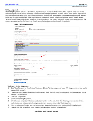 !!!"#$%&'(#)*+&",-.!       !        !        !         !         !         !               !!!!!!!!!!!!!!!!!!!!!!!!!!!!!!   !               !        !!!!!!!!!!/00123415343666666666666666666
6       6        6         6        6        6         6         6         666666666666666666666666            6            666666666666666666#%77-8$9#$%&'(#)*+&",-.6


Z0B#B+=!;((B=+>-+#!
                                                                                                                              !"!
*%8%&.731!39!+("0%;*=%&797&!H(7.71+!=(3<=.*!3(!&(%".%!.'%7(!3H1!H(7.71+!"**7+1<%1.*#!!-./0%1.*!&"1!/*%!31871%!+("='7&!3(+"17b%(*!.3!
=8"1!H(7..%1!(%*=31*%*V!.'%1!&(%".%!"10!*/,<7.!&3<=3*7.731*!%8%&.(317&"88B#!!?9.%(!C7%H71+!*/,<7..%0!"**7+1<%1.*!31871%V!.%"&'%(*!
H788!,%!",8%!.3!8%"C%!&3<<%1.*!"10!+("0%!"10c3(!*%10!.'%!&3<=3*7.731!,"&F!.3!*./0%1.*!93(!(%C7*731*#!]3.%^!?!*./0%1.!H788!*%%!
                                                                                                                          .731#!!I9!"!
*./0%1.!*"C%*!"!&3<=3*7.731!93(!8".%(V!'%!3(!*'%!H788!"&&%**!.'%!*"C%0!&3<=3*7.731!.'(3/+'!.'%!=3(.93873#!
!




                                                                                                                                                            !




                                                                                                                                                            !
                                                                      !
    ,7!90-*#-!*!Z0B#B+=!;((B=+>-+#R!
    P#                         !31!.'%!8%9.!*70%!39!.'%!*&(%%1!@S!
        ="+%!"10!*F7=!.3!*.%=!M#!
    K# 487&F!31!.'%!48"**!6"+%!"10!?**7+1<%1.!7&31!.3!.'%!(7+'.!39!.'%!&8"**!.7.8%#!!]3.%^!79!B3/!'"C%!13.!B%.!&(%".%0!"!&8"**V!=8%"*%!
        *%%!="+%!M!93(!71*.(/&.731*#!
    L#                           !
    Q#                                        !
    M# -%8%&.!.'%!0".%!"**7+1%0!"10!.'%!0".%!0/%!,B!&87&F71+!71!.'%!,3X!93(!%"&'#!!]3.%!.'".!.'7*!*%.*!B3/(!%X=%&.".731!93(!.'%!
        *./0%1.*V!,/.!03%*!13.!"/.3<".7&"88B!*%.!B3/(!"**7+1<%1.!.3!%X=7(%!".!.'%!%10!39!.'%!.7<%!=%(730#!
    R# :1.%(!"1!?**7+1<%1.!$7.8%!"10!.B=%!71*.(/&.731*!3(!"1B!(%8%C"1.!7193(<".731!7                                           !
    N# 487&F!.'%!&8"**!.'".!&3((%*=310*!.3!.'%!*./0%1.D*G!B3/!H3/80!87F%!.3!"00!.3!.'%!"**7+1<%1.#!
                                                                     ""!
                                                 :6;0306<$%&'6=#)*+&616>))68(?@$#68A#A8BA&"6
!
 