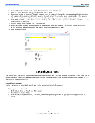 !!!"#$%&'(#)*+&",-.!        !        !         !         !         !         !               !!!!!!!!!!!!!!!!!!!!!!!!!!!!!!   !               !        !!!!!!!!!!/00123415343666666666666666666
6       6        6          6        6         6         6         6         666666666666666666666666            6            666666666666666666#%77-8$9#$%&'(#)*+&",-.6


    R#                                                                                                             !
    N#                                                                      !
    O#   4
         H788!"==%"(!31!.'%!"**%**<%1.#!!['78%!.'%!Y/%*.731!*.%<!H788!(%<"71!.'%!*"<%V!.'%!"&./"8!C"8/%*!71&8/0%0!71!.'%!Y/%*.731!
         H788!C"(B!93(!%"&'!71*."1&%#!!68%"*%!13.%!.'".!*."10"(0!-./0B!I*8"10!=("&.7&%!Y/%*.731*!03!13.!'"C%!71*."1&%*#!
    S#
                                  !
    PT# -&(388!                                               !
    PP#                                                                                                                                                                    !
        ]U$:^!!['%1!B3/!F%%=!"1!"**7+1<%1.!0%"&.7C".%0V!.'%!*./0%1.*!"(%!/1",8%!.3!*%%!7.#!!
    PK#                                                  !
    !




                                                                                                                                      !
                                               !
!

                                                    "./77)!"#*#(!<*=-!
!

                                                                                                                                     !871F!31!
.'%!8%9.!*70%!39!.'%!*&(%%1#!E3.'!.'%!"0<717*.(".3(!"10!.%"&'%(*!'"C%!"&&%**!.3!.'7*!="+%d!*./0%1.*!03!13.#!D-%%!.'%!f%8=!.",!93(!"!
0%*&(7=.731!39!.'%!C"(73/*!(%=3(.*#G!!
!
>*B)-%!S-F70#!1*+*=-0!
$%"&'%(*!&"1!&'33*%!.3!*%.!/=!-./0B!I*8"10!(%=3(.*!.3!,%!"/.3<".7&"88B!%<"78%0!%"&'!H%%F#!
!
     $3!*%.!/=!"1!"/.3<".7&!%<"78^!
                              !31!.'%!8%9.!*70%!39!.'%!*&(%%1#!
          6/88!.'%!(%=3(.!39!B3/(!&'37&%#!
                                              V 79!"C"78",8%V!H7.'71!.'%!(%=3(.!B3/!+%1%(".%0!.3!*7+1!/=!.3!(%&%7C%!7.!=%(7307&"88B!C7"!
          %<"78#!!
!
!
!
!
!
!

                                                                       "$!
                                                   :6;0306<$%&'6=#)*+&616>))68(?@$#68A#A8BA&"6
!
 