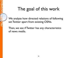 PROBLEM STATEMEN

                           The goal of this work
                   We analyze how directed relations of...