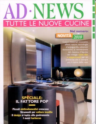 2010 - AD news supplemento n°346 - Tutte le nuove cucine