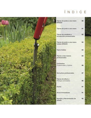 Tijeras de poda Tijeras para Jardineria Tijeras a dos manos para Jardineria  para aficionados de jardineria Bahco