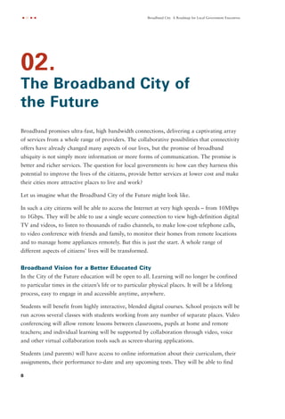 2010: Broadband City