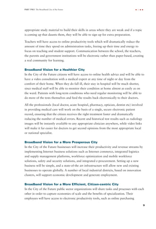 2010: Broadband City