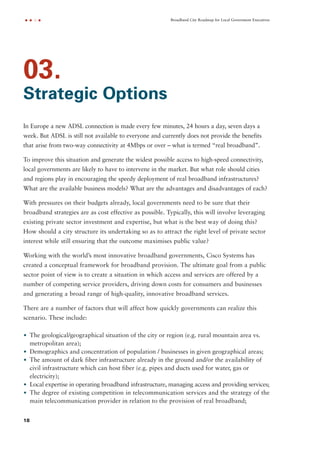 2010: Broadband City