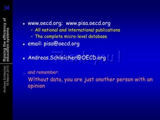Wide achievement gaps, just beginning to narrow but systemic and professional barriers to transformation remain in placeHuman capital (cont…)