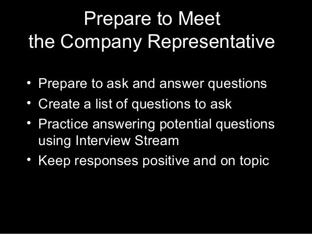 questions to ask at a career fair