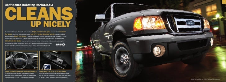 2010 Ford Vehicle Facts Specification Overview