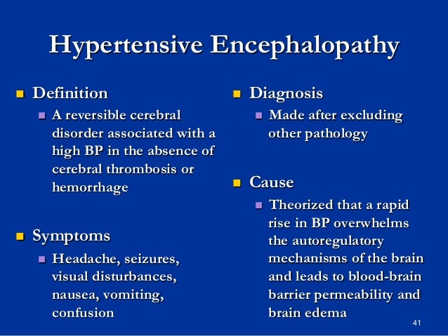 etiology hypertension