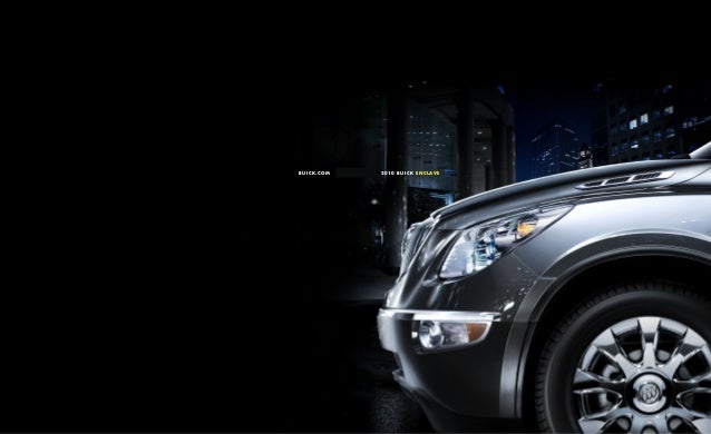 2010 Buick Enclave Toledo Brochure