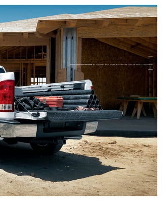 SIERRA 1500 Extended cab SLE in summit white shown with available dealer-installed equipment
134507_25n_4.indd 1 8/25/09 10:19:07 PM
 