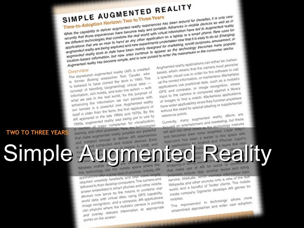  Simple  Augmented Reality  TWO TO
