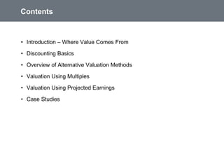 2010-Firm Valuation Masterclass | PDF