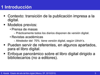 Libros electrónicos – mercado global y tendencias – Parte III – Final: La  publicación del libro impreso y digital en el contexto mundial