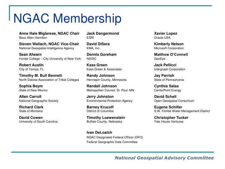 2010 Ngac Overview