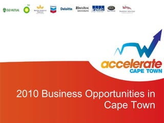 2010 Business Opportunities in Cape Town 