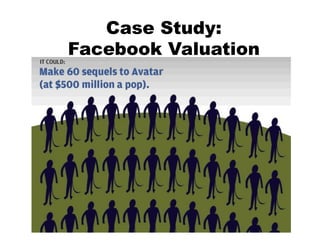 Case Study:
Facebook Valuation
 