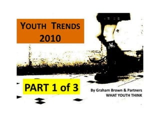 (Graham Brown mobileYouth) 2010 Youth Trends Report Part1