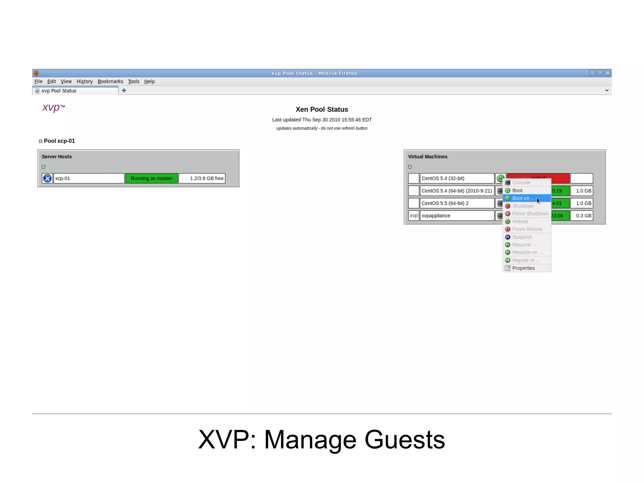 XVP: Manage Guests
 
