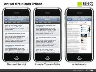 Artikel direkt aufs iPhone




 Themen-Überblick   Aktuelle Themen-Artikel   Artikelansicht

                                              © 2009 zelect GmbH
 