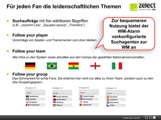 Und so sieht es aus – die Microsite