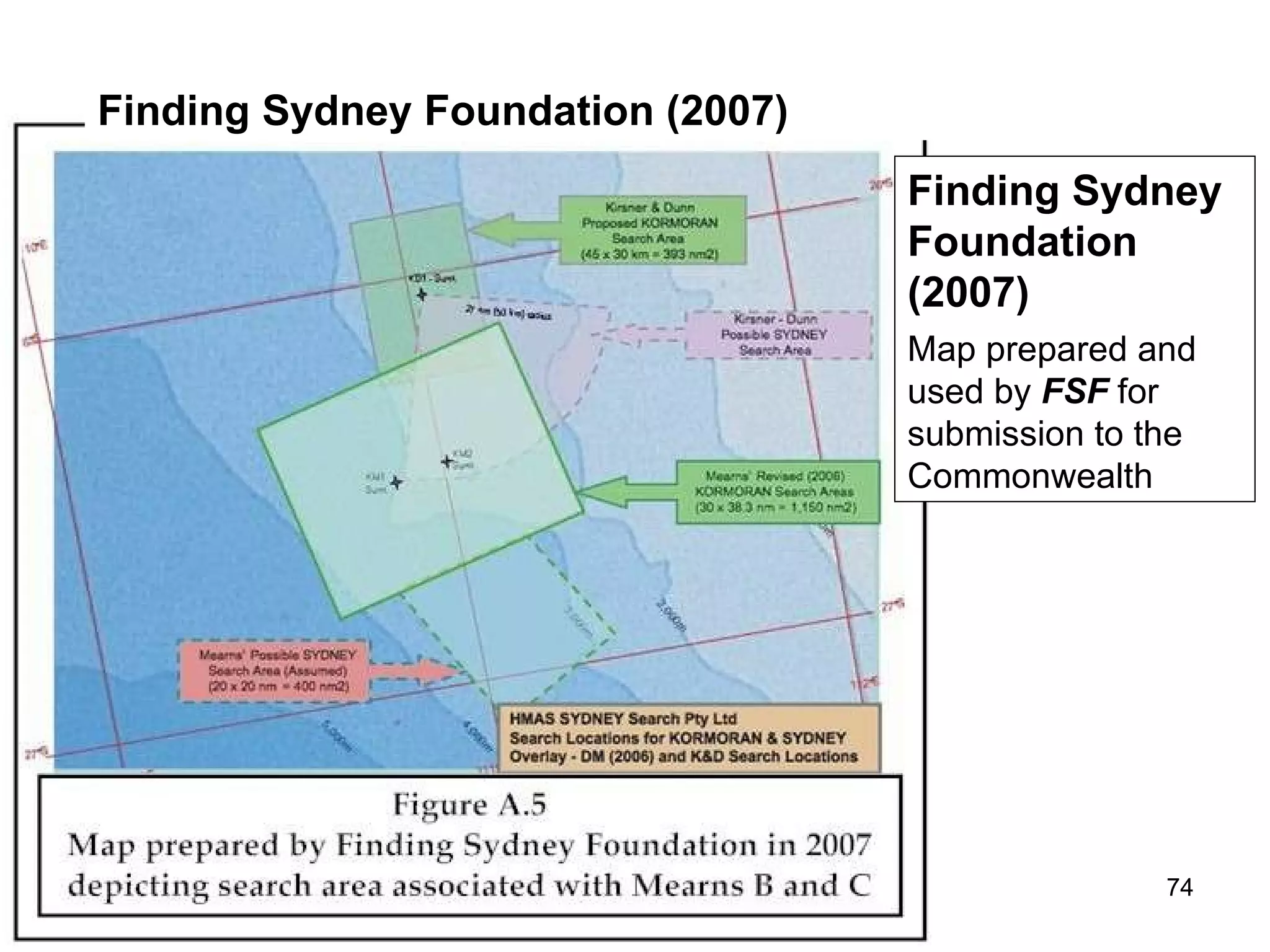 26° South 111 °  East FSF / Mearns  (2008) Search Track 2 