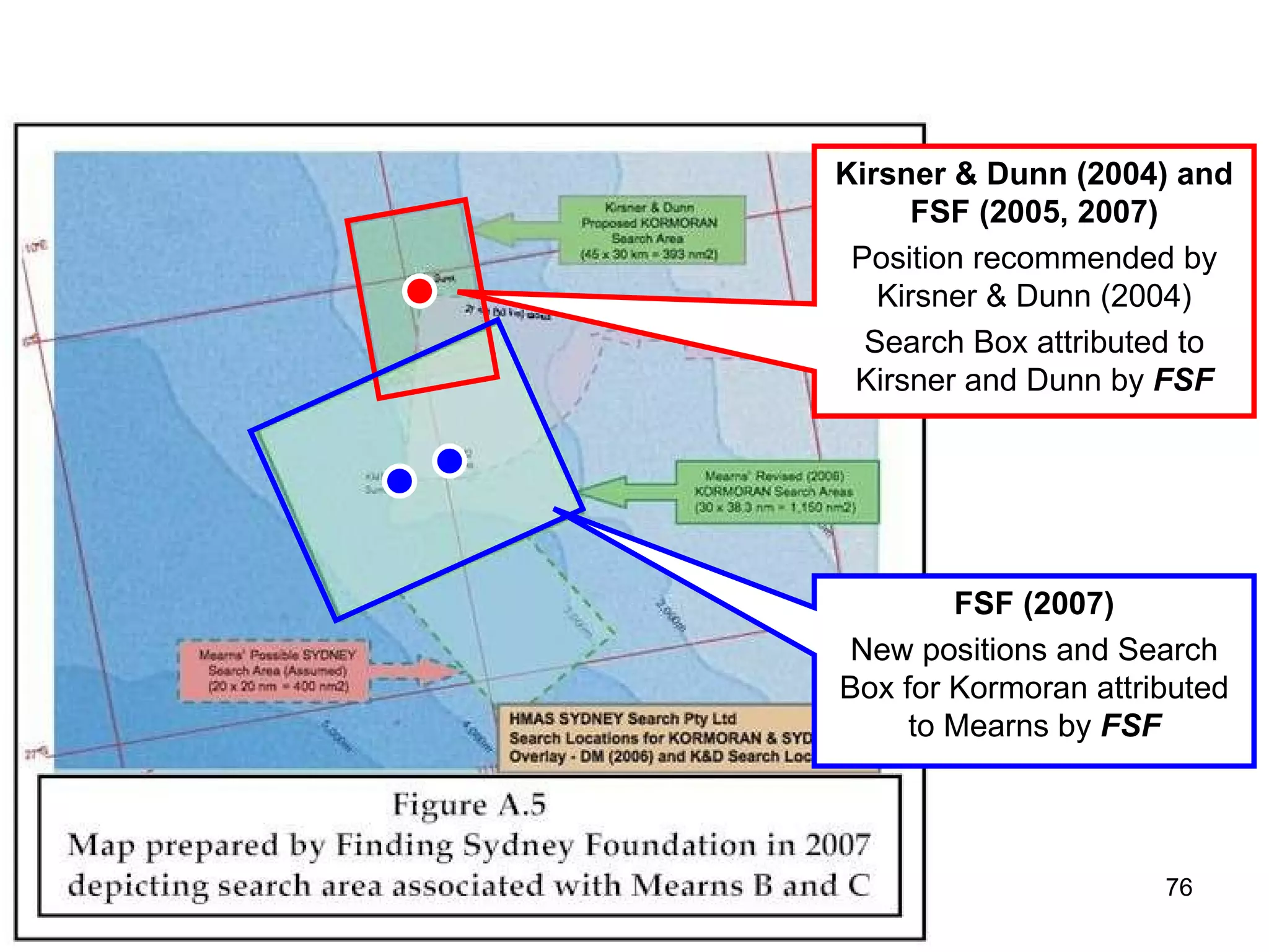 26° South 111 °  East FSF / Mearns  (2008) Search Track 4 