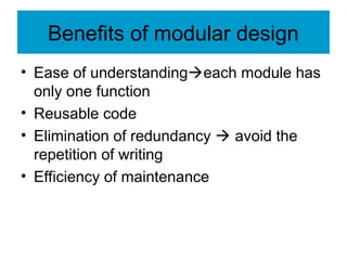 Modular Programming Techniques: Designing Efficient Algorithms with ...