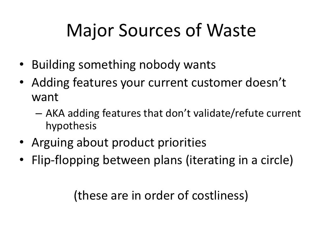 Major Sources of Waste<br />Building