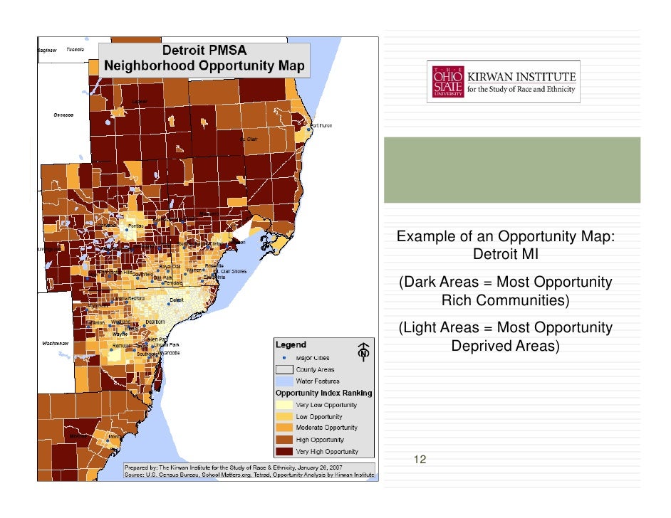Example of an Opportunity Map: