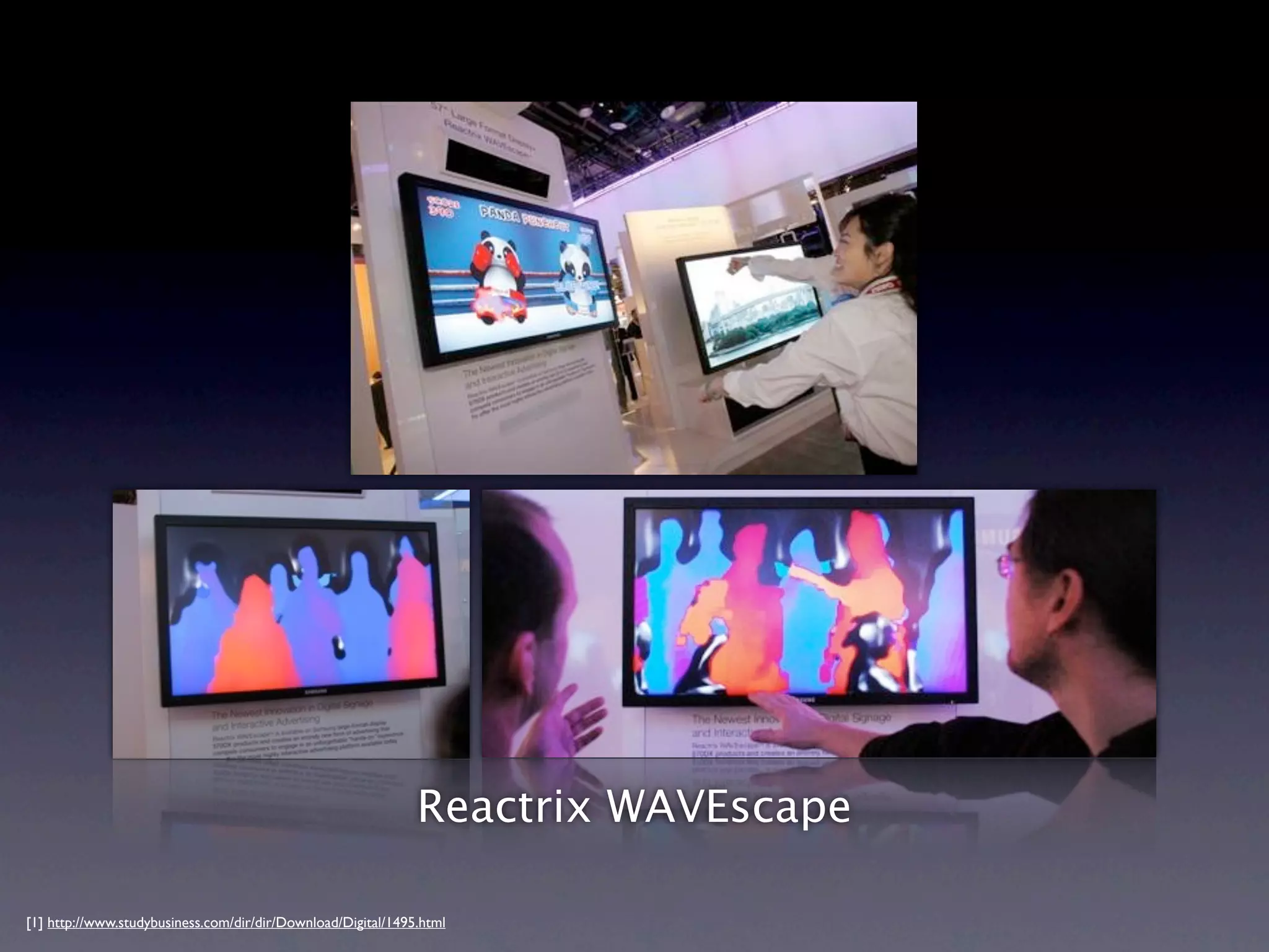 Reactrix WAVEscape

[1] http://www.studybusiness.com/dir/dir/Download/Digital/1495.html
 