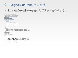 Ext.Directについて | PPTX