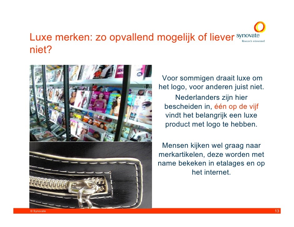 Synovate NL 2010 01 Luxe Merken 2010 01 onderzoek luxe merken